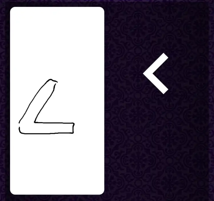 User submitted psychic hit result showing drawing matching the target