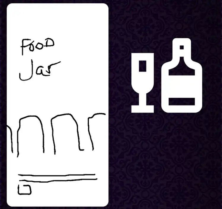 User submitted psychic interpretation result showing related imagery