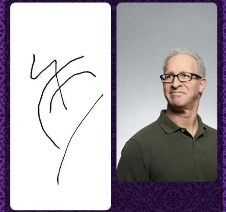 User submitted partial psychic hit result showing elements of the target