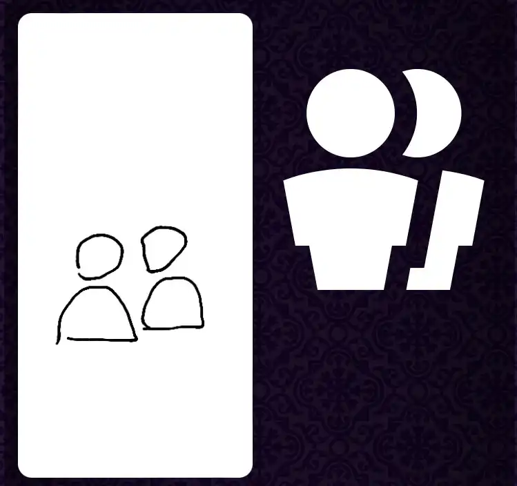 User submitted psychic hit result showing drawing matching the target