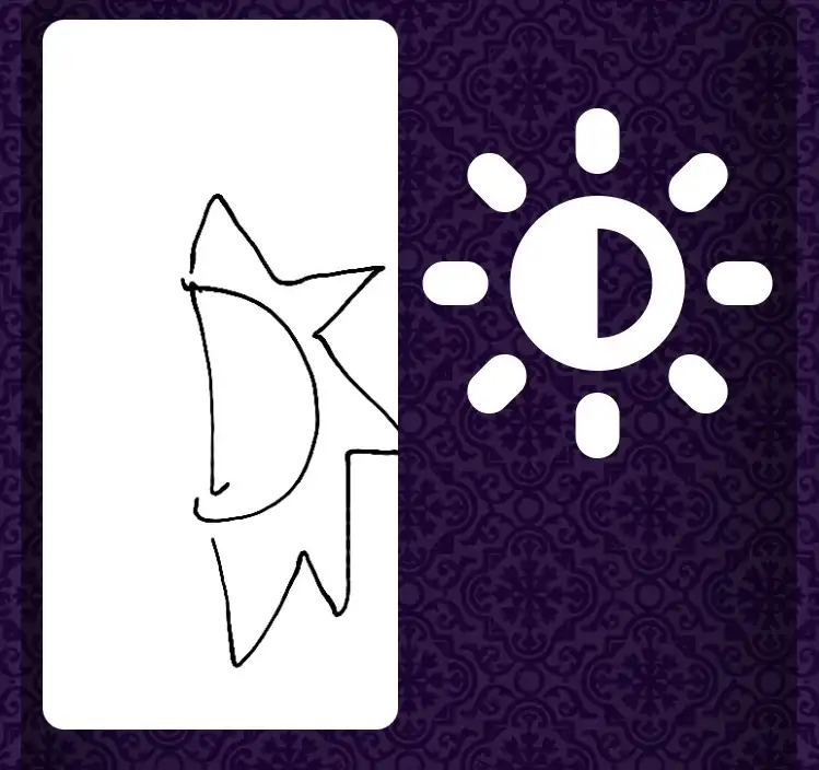 User submitted partial psychic hit result showing elements of the target