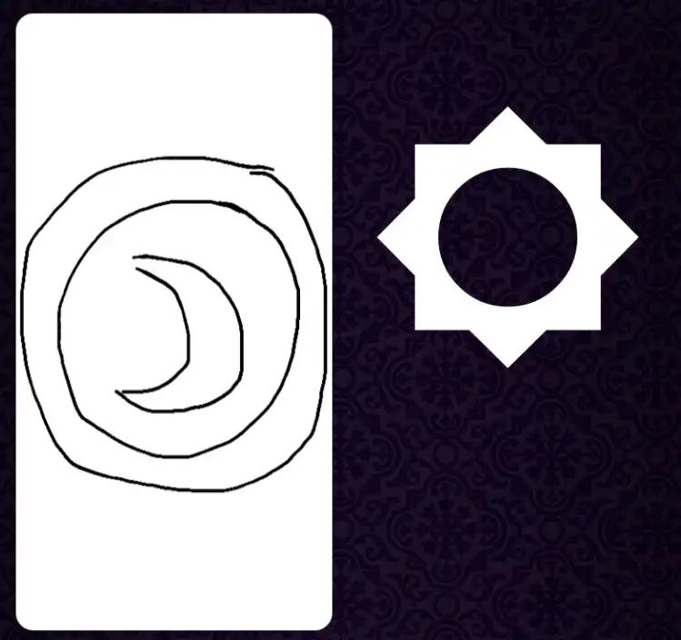 User submitted psychic interpretation result showing related imagery